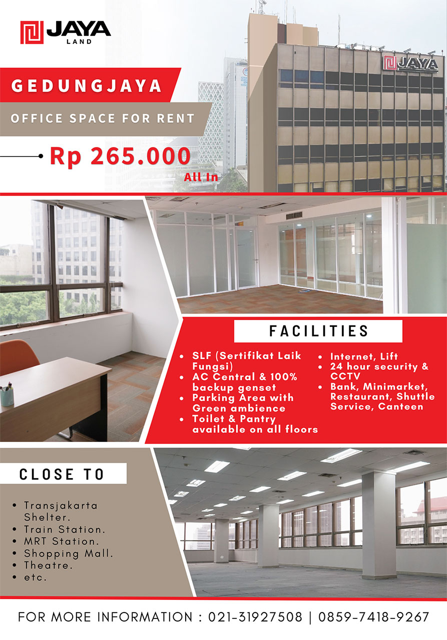 Sewa Ruang Meeting Room di Gedung Jaya Thamrin Jakarta 265